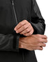 LEE chamarra negra para caballero con cuello mao, estilo moderno y ligero.